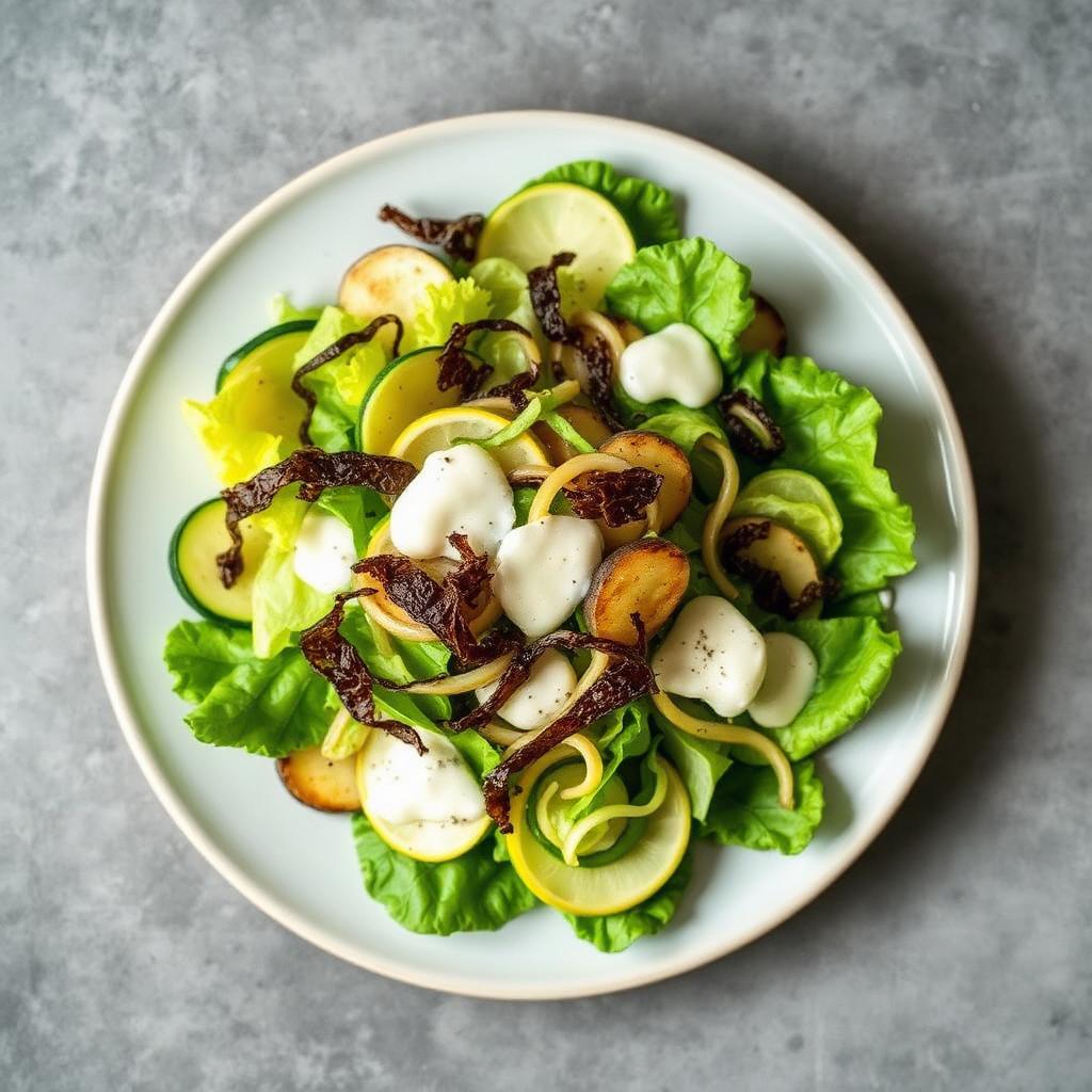Salade « césar » à la nori