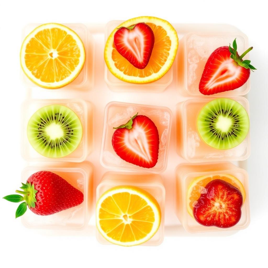 Cubes d'infusion matinale vitaminés