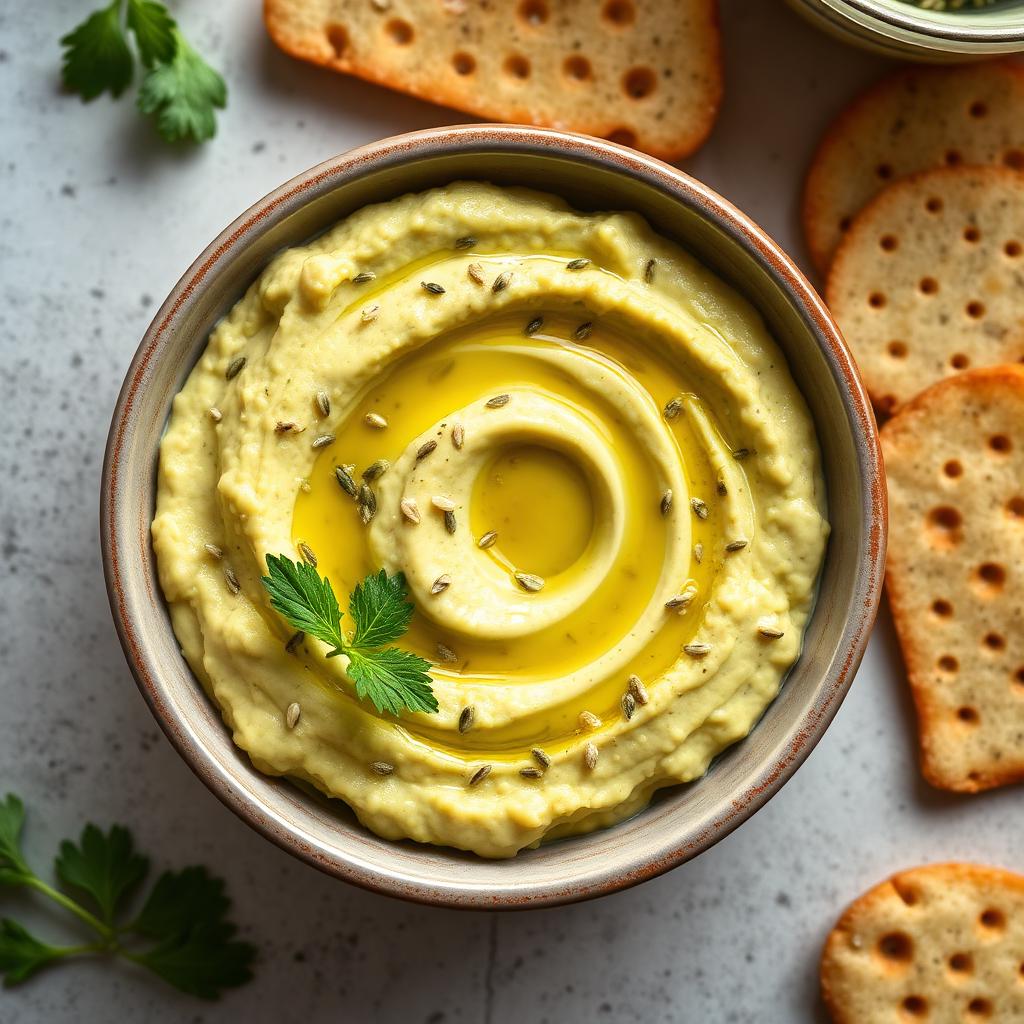 Houmous de courgettes