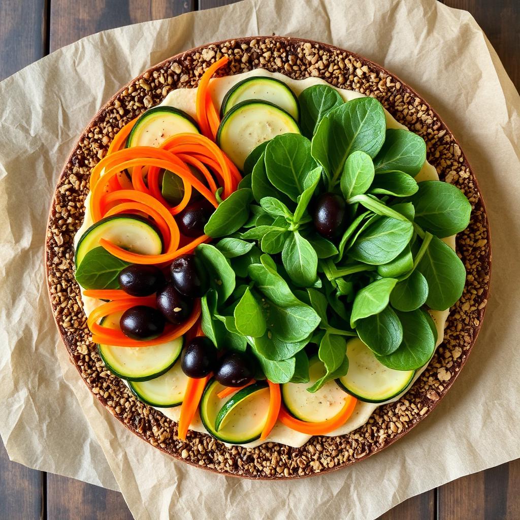 Tarte forestière crue