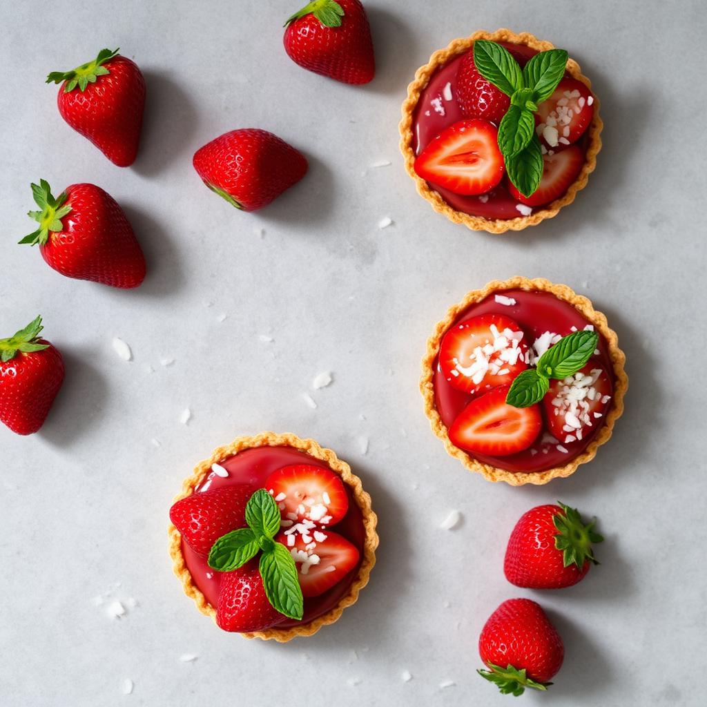 Tartelettes crues vegan aux fruits