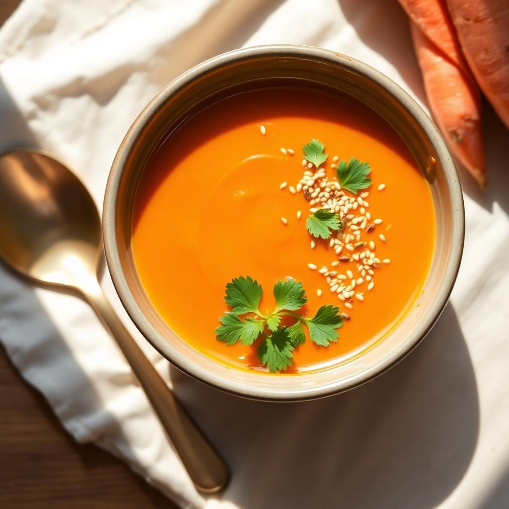 Velouté de carotte-gingembre